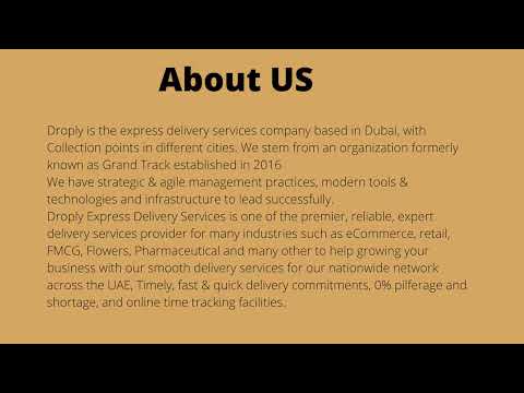 Fastest and Reliable Gift Delivery in Dubai by Droply