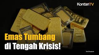 Emas Kehilangan Momentum Meski Timur Tengah Memanas