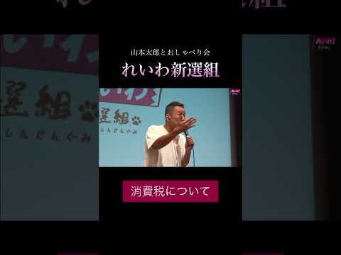 「消費税について」#政治 #れいわ新選組 #山本太郎