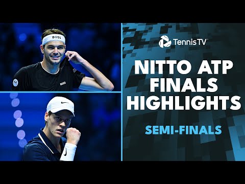 Zverev Takes On Fritz; Sinner Battles Ruud | Nitto ATP Finals 2024 Highlights Semi-Finals