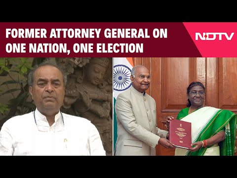 One Nation One Election | "A Giant Step Forward": Former Attorney General On One Nation One Election