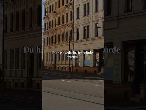 Du hast gedacht, ich würde warten ❤️🩹 #love #zitate #ai #aiart #rapper #sed #song #europe #edit