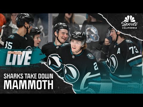 Will Smith’s wild shot helps Sharks grab another six-goal game vs. Mammoth | NBC Sports Bay Area