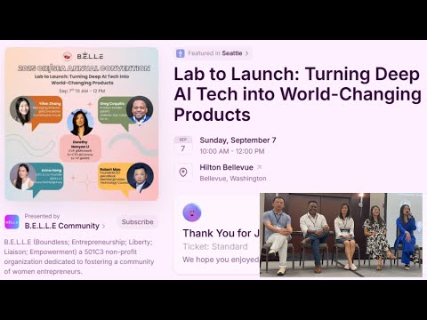 Lab to Launch: Turning Deep AI Tech into World-Changing Products