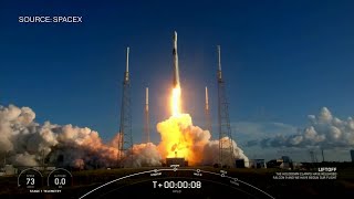 S. Korea Launches First Lunar Orbiter Atop SpaceX Rocket