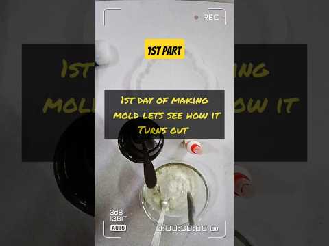 My First Mold… Will It Work? 👀#FirstMold #DIYMold #ResinArtIndia #CementArt #DIYTray #TrinketTray