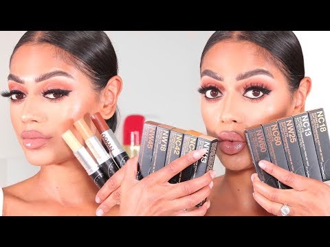 NEW MAC SOFT MATTE FOUNDATION STICK | Review + wear test | Sabrina Anijs