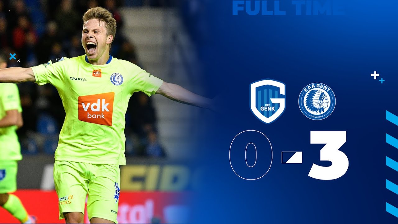 🎬 KRC Genk - KAA Gent: 0-3