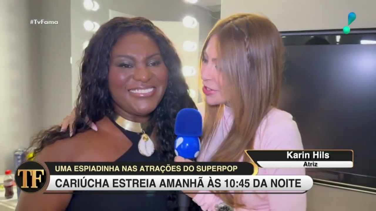 Cariúcha fala sobre estreia no SuperPop e admite peso da responsabilidade: “Muito grande”