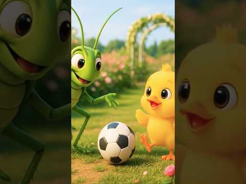 Cào cào chơi bóng với bạn #viral #cartoon #bnbchain #funny #nhacthieunhi