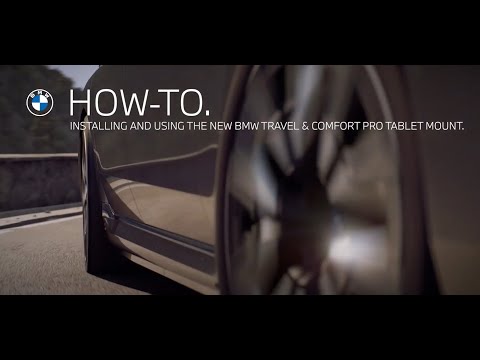 How-to Install and Use the BMW Travel & Comfort Pro Tablet Mount | BMW Genius How-to