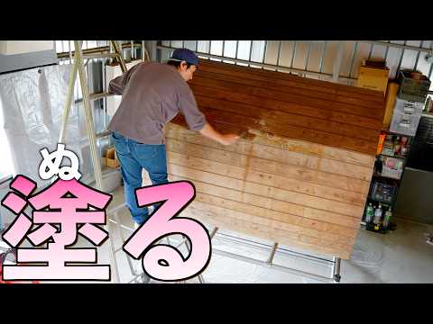 ３年越しにモバレルハウスを塗装してみた結果