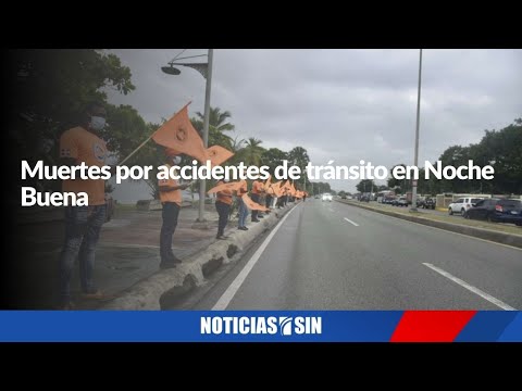 Muertes por accidentes de tránsito en Nochebuena