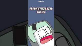 Alarm Sahur 2026 Day 29 #sahur #ramadan