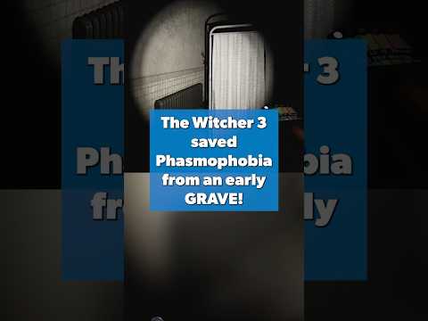 Can you believe #TheWitcher3 SAVED #Phasmophobia!?