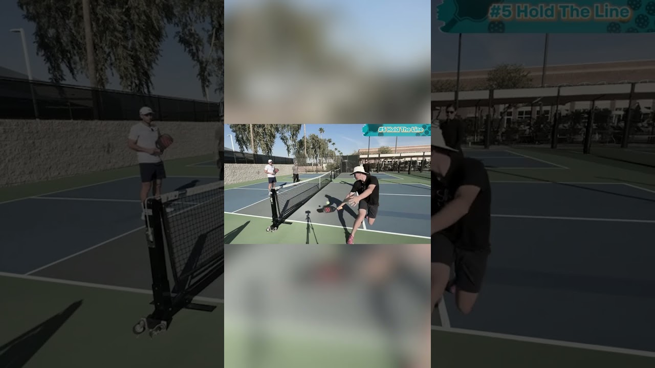 If you're sporadic at the kitchen line, it prevents you from being dangerous. #pickleball