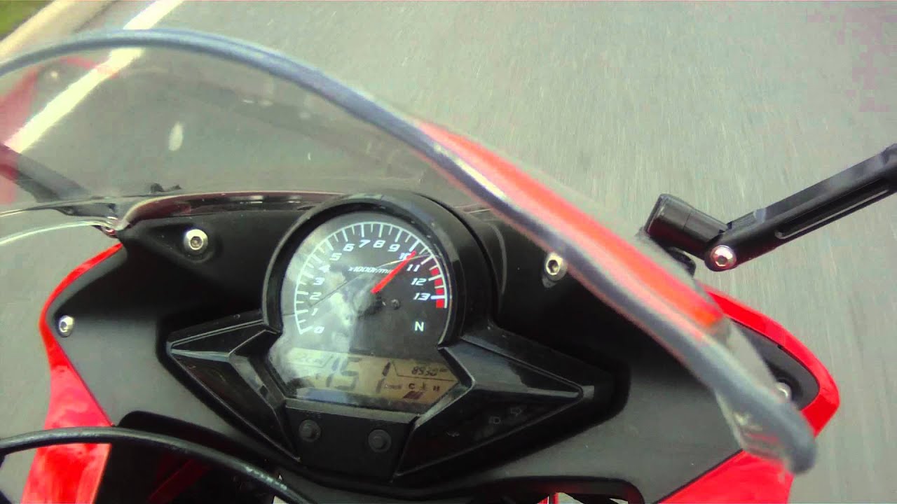 Honda cbr150r top speed youtube #3