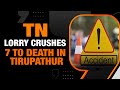 Road Accident Claims 7 Lives in Tirupathur District, 3 Injured | News9