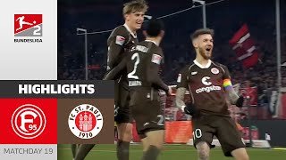 St. Pauli Marches On! | Düsseldorf — St. Pauli 1-2 | Highlights | Matchday 19 — Bundesliga 2 23/24