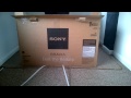 My New TV Unboxing (Sony Bravia KDL-42W829B)