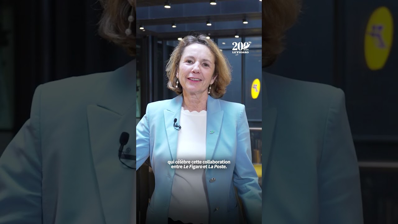 ▪︎ 200 ANS ▪︎ «Très fière d'avoir le timbre du bicentenaire du "Figaro" par "La Poste".» -