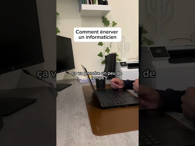 Comment énerver un informaticien
