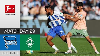 Hertha BSC — SV Werder Bremen 2-4 | Highlights | Matchday 29 – Bundesliga 2022/23