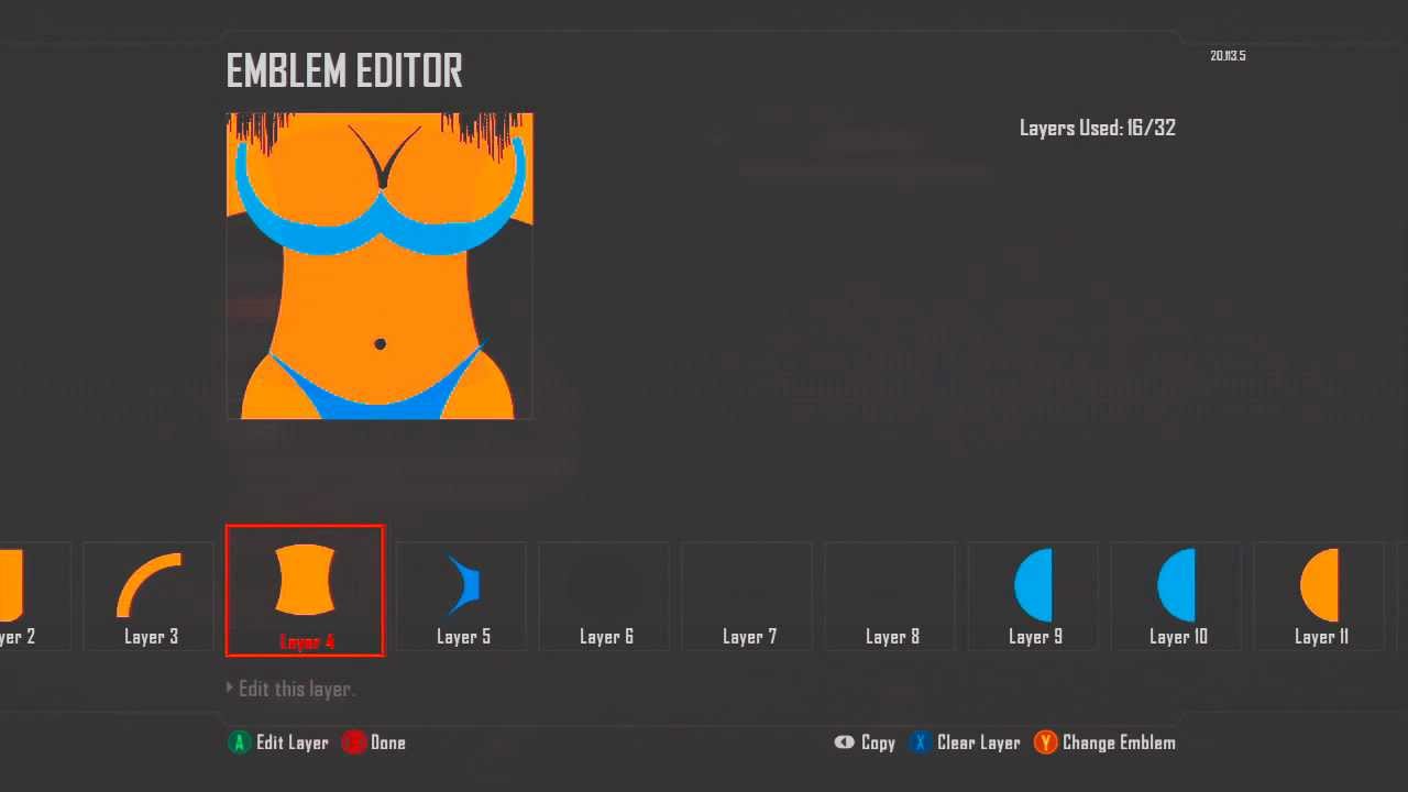 Black Ops 2 Sexy Bikini Girl Emblem Tutorial Hd Youtube