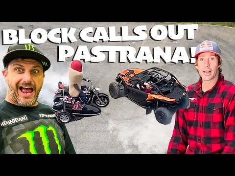 Ken Block Calls Out Pastrana: Travis Gymkhana GRID Course at Pastranaland, the Rebuttal!