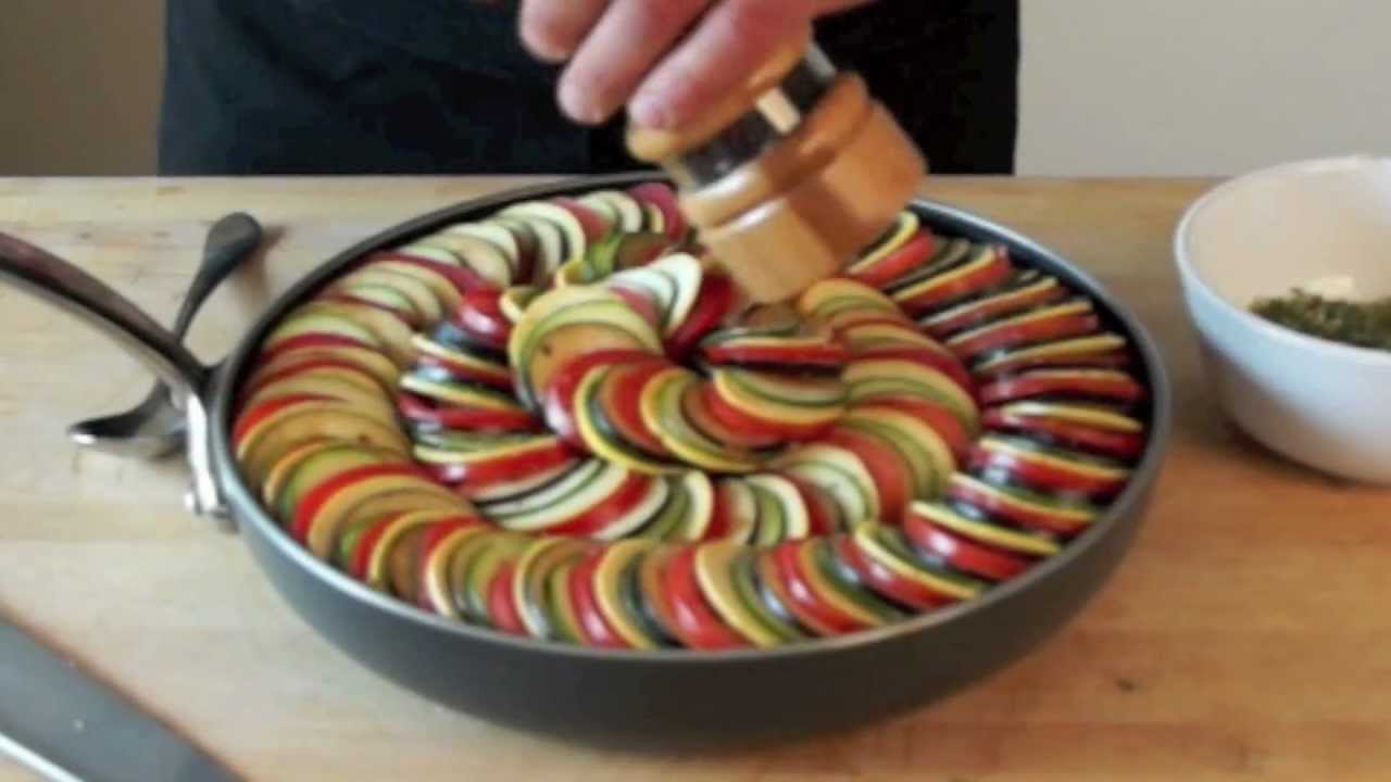 Ratatouille Casserole Bruno Albouze The Real Deal Youtube 9414