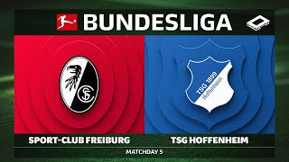 Sport-Club Freiburg vs. TSG Hoffenheim | Matchday 5 — Bundesliga 2025/26