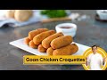 Goan Chicken Croquettes | अब घर पर बनाकर खाएं गोवन स्टाइल चिकेन क्रोक्वेटस | Sanjeev Kapoor Khazana