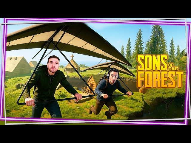 Hora de VOLAR  (Sons Of The Forest con MODS) #11