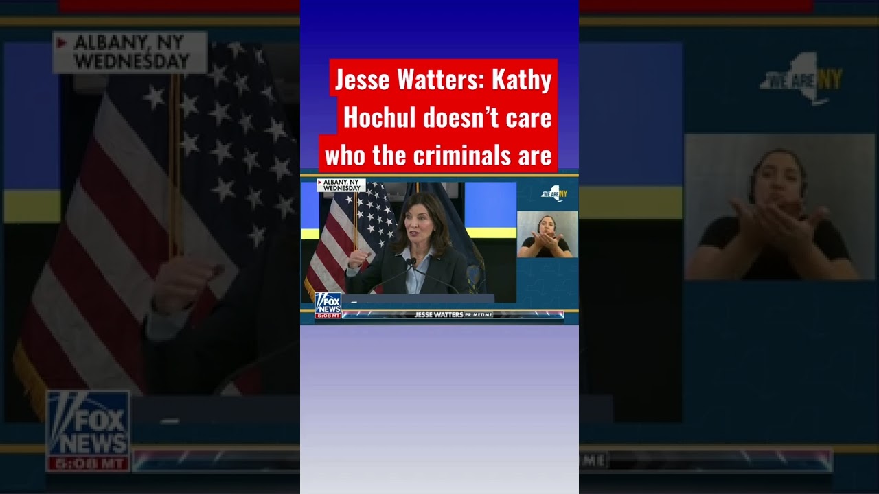 Jesse Watters: Kathy Hochul refuses to answer this basic question #shorts