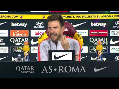 VIDEO - Roma-Inter, la conferenza di Di Francesco: