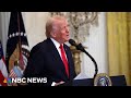 LIVE: Trump honors Navy football team at trophy ceremony | NBC News