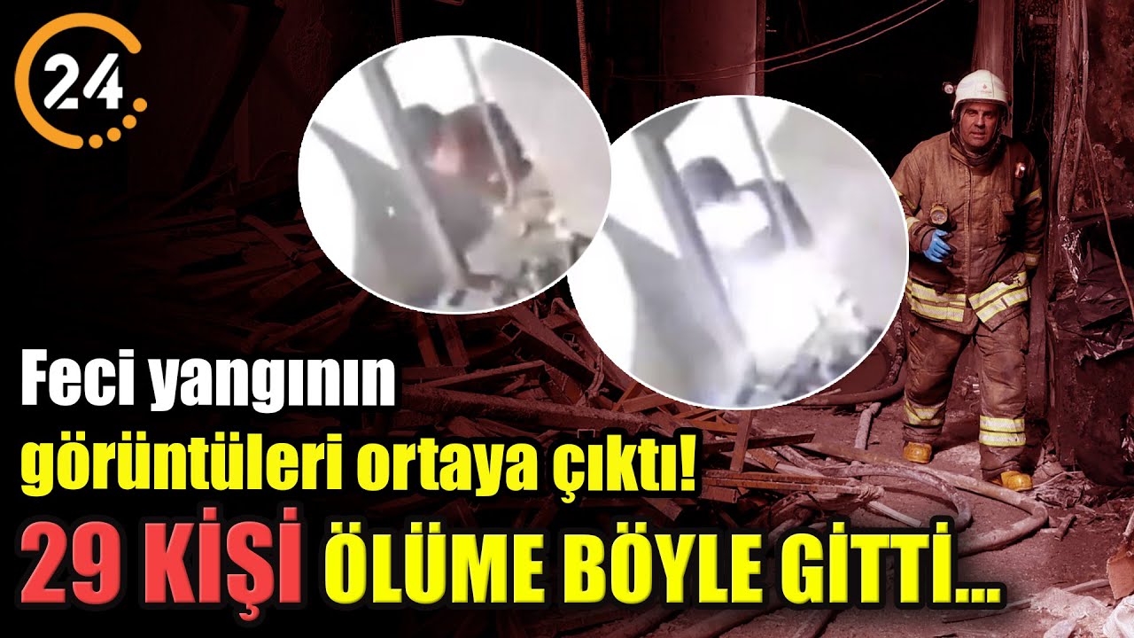 Beşiktaş’taki Feci Yangının Görüntüleri Ortaya Çıktı! 29 Kişi Ölüme Böyle Gitti