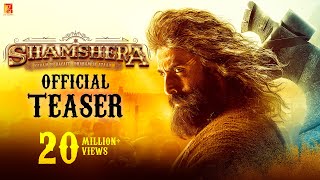 Shamshera Hindi Movie Teaser Trailer Video HD