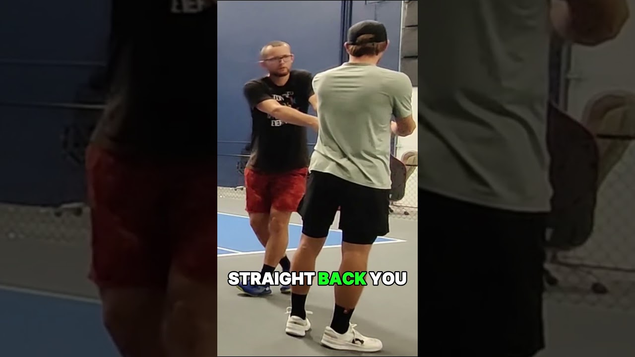 Straight Arm Pickleball Drives