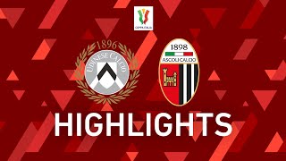 Udinese 3-1 Ascoli | Pereyra guida l’Udinese con una doppietta | Coppa Italia 21/22