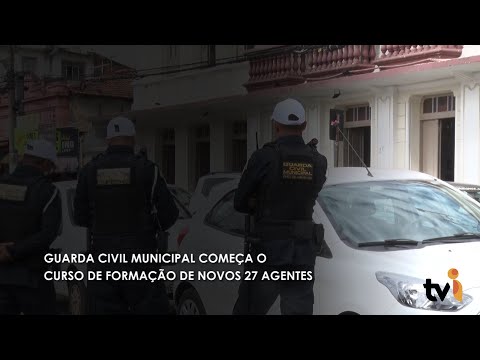Vídeo: Guarda Civil Municipal começa o curso de formação de novos 27 agentes