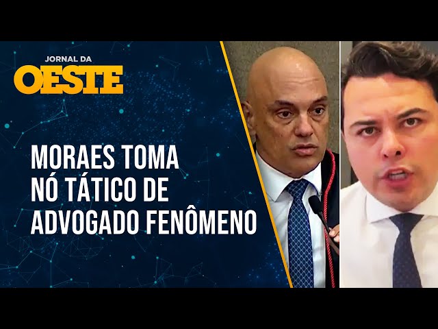 EXCLUSIVO: 'Enquanto eu falo, o senhor fica quieto', diz Moraes a Jeffrey Chiquini