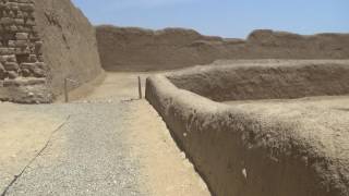 Peru, Chan Chan ruins 世界文化遺産「チャンチャン遺跡」南米ペルー、トルヒーリョ