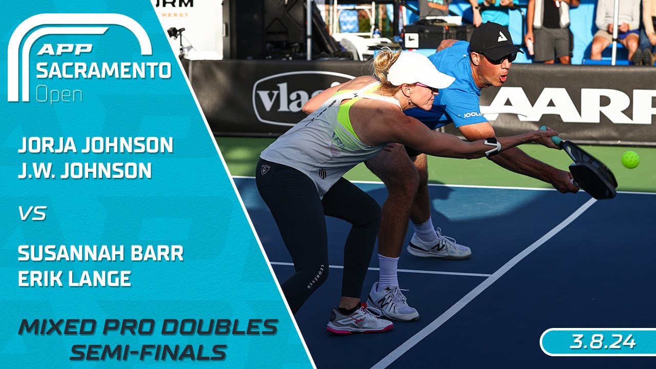 2024 APP Sacramento Open I Johnson/Johnson vs. Barr/Lange | Mixed Pro Doubles