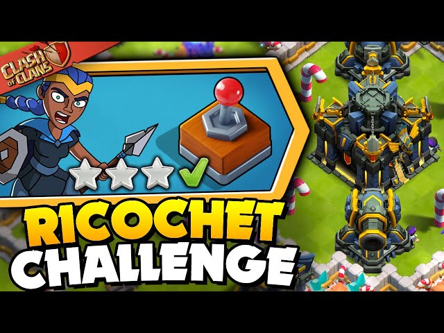 Easily 3 Star Ricochet Rumble Challenge (Clash of Clans)