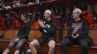 Ducks Comeback WIN over Edmonton On Ice Reaction and Dressing Room Postgame