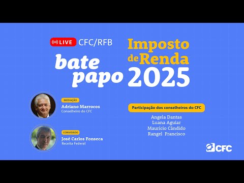 Bate Papo | IR2025 - CFC e Receita Federal