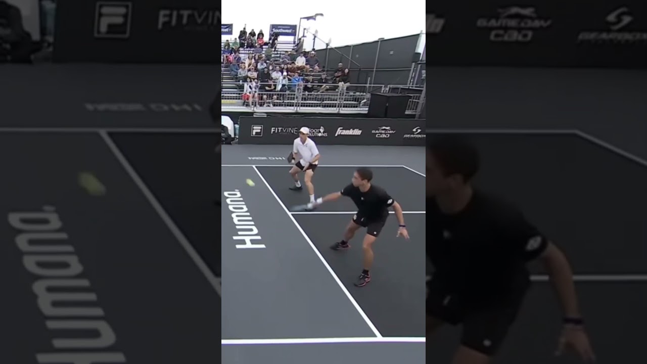 Johns/Johns vs Ashlon/Navratil at the Veolia Austin Open (6) #shorts #pickleball