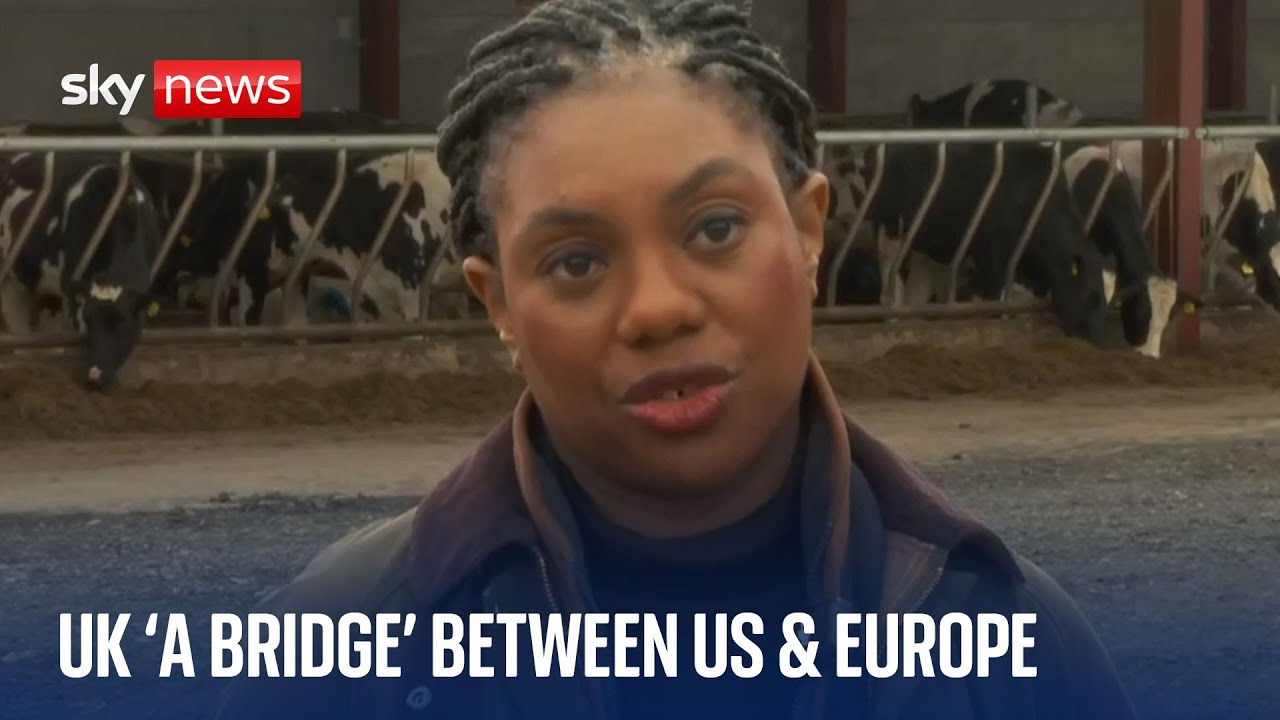 Badenoch: UK 'a bridge between US & Europe' following Trump-Zelenskyy row