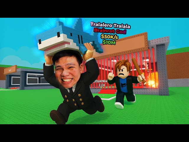 เข้าแมปขโมยครั้งแรก โดนรับน้องเลย | Roblox Steal a Brainrot